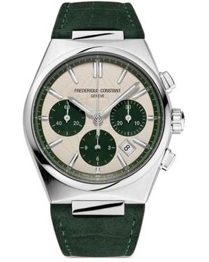 Frederique Constant Reloj Highlife Chronograph Automatic de 41 mm - Verde