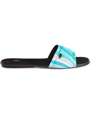 PUCCI Yummy Patterned Sandals - Blue