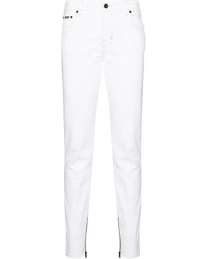 Tom Ford Zip-Cuff Skinny Jeans - White