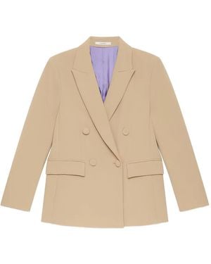 Maliparmi Cady Double-Breasted Blazer - Natural