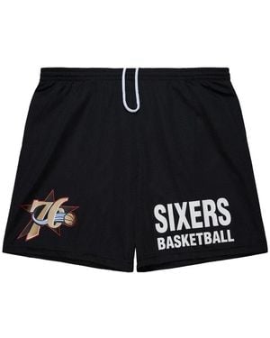Mitchell & Ness Mesh Gameday Shorts - Black