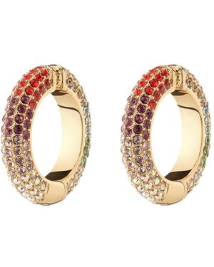 DEMARSON New York Lili Crystal Earring Cuff - Metallic