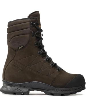 Meindl Leather Lace-Up Boots - Brown