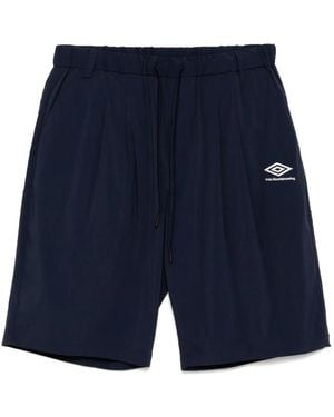 White Mountaineering X Umbro Shorts - Blue