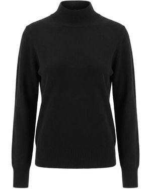 Pinko Pullover Mit Stehkragen - Schwarz
