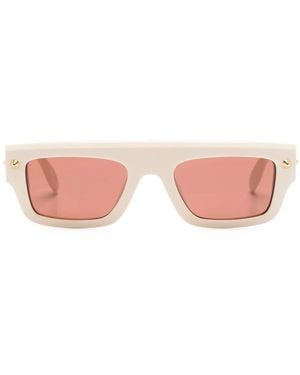 McQueen Occhiali Da Sole Squadrati - Rosa