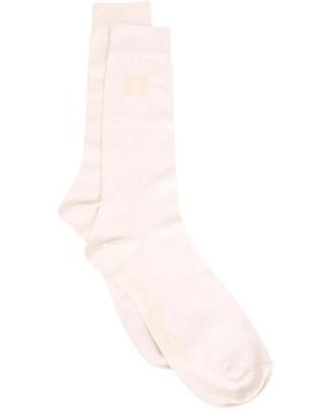 Givenchy Logo-Embellishment Socks - Pink