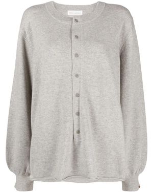 Extreme Cashmere Bi Cashmere-Blend Jumper - Grey