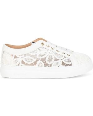 Stokton Lace Sneakers - White