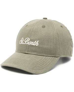 MC2 Saint Barth Baseball N Baseballkappe Mit Stickerei - Grün