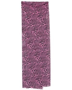 MATINEÉ Zebra-Print Sarong - Purple