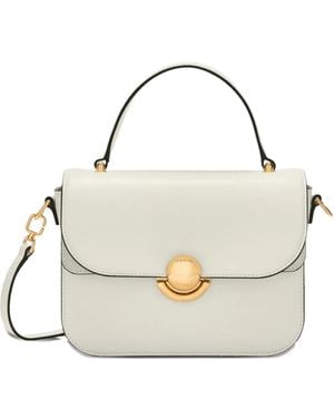 Furla Small Sfera Top-Handle Cross-Body Bag - White
