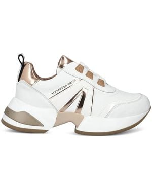 Alexander Smith Marble Sneakers Mit Logo-Detail - Weiß