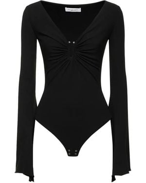 Michael Kors Body À Manches Longues - Black