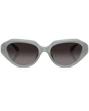 COACH Gafas De Sol Con Placa Del Logo C - Verde