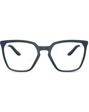 Oakley Brille Mit Eckigem Gestell - Schwarz