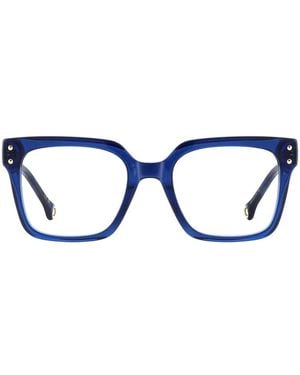 Carolina Herrera Gafas Con Montura Cuadrada - Azul