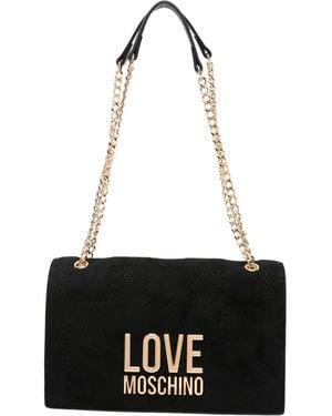 Love Moschino Quilted Shoulder Bag - Black