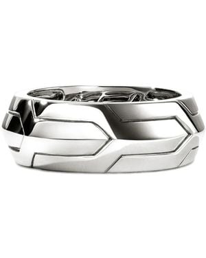 John Hardy Sterling Zilveren Icon 50 Ring - Metallic