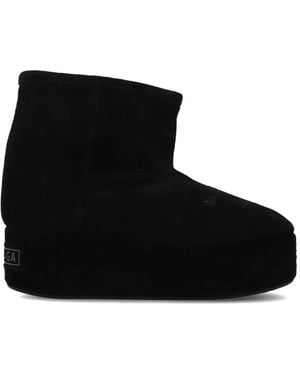 Balenciaga Alaska Platform Boots - Black