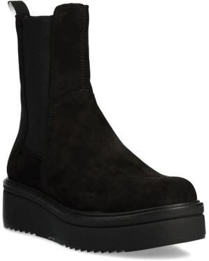 Vagabond Shoemakers 55Mm Elastic-Panel Platform Chelsea Boots - Black