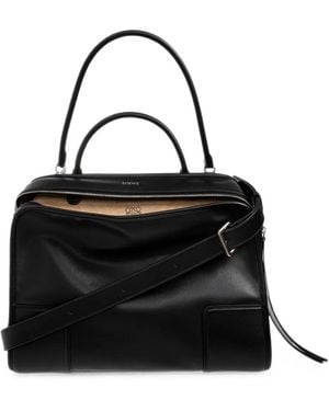 Loewe Bolso Shopper Xl Amazona 180 De Piel - Negro