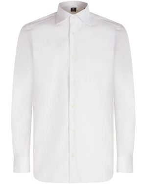 BOGGI Point-Collar Shirt - White