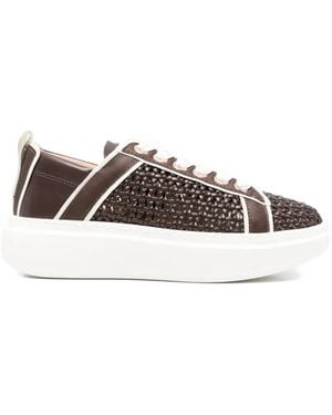 Alexander Smith Wembley Leather Sneakers - White