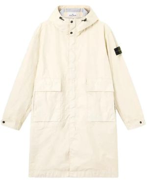 Stone Island Parka Membrana 3L Tc - White