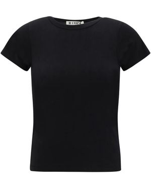 ÉTERNE Fitted T-Shirt - Black