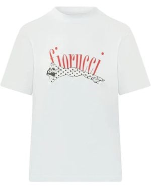 Fiorucci Graphic-Print T-Shirt - White