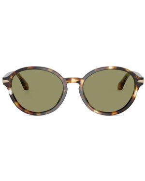 Giorgio Armani Gafas De Sol Con Montura Redonda - Verde