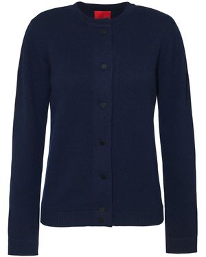 Cashmere In Love Faye ファインニット カーディガン - ブルー