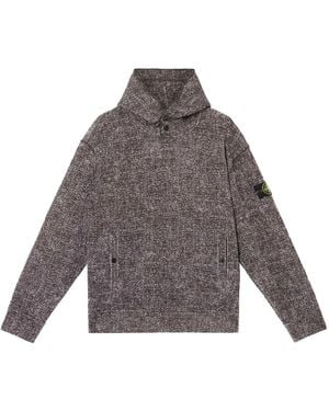 Stone Island Cotton Hoodie - Grey