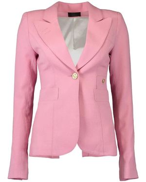 Smythe Buttoned Blazer - Pink