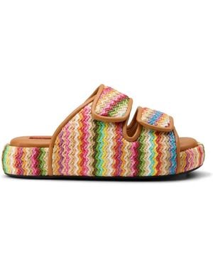 Simon Miller Sandales Raffia Cro - Natural