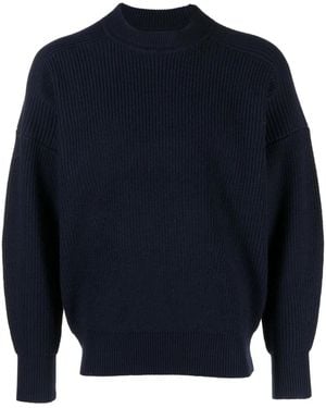 Isabel Marant Barry Purl-Knit Jumper - Blue