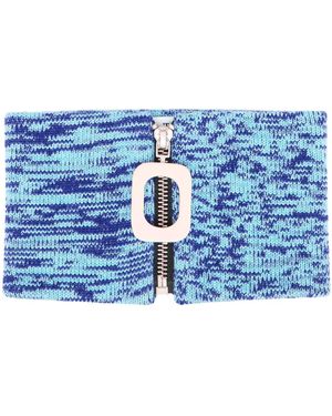 JW Anderson Zipped Neckband - Blue