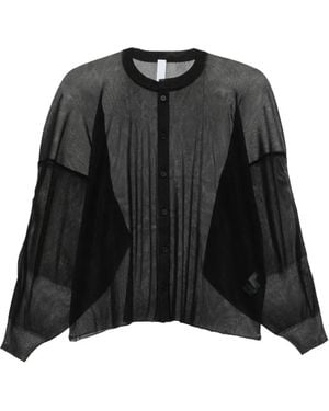 CFCL Top Cascade Con Botones - Negro
