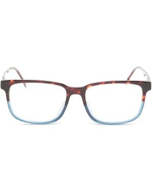 Carrera Occhiali Da Sole Rettangolari Tartarugati - Marrone
