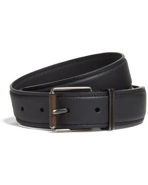 ZEGNA Cinturón con hebilla - Negro