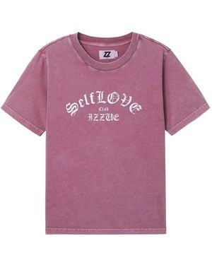 Izzue Graphic T-Shirt - Purple