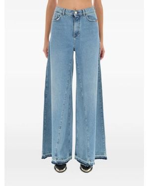 AMISH Frayed Jeans - Blue