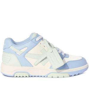 Off-White c/o Virgil Abloh Out Of Office Sneakers - Blauw