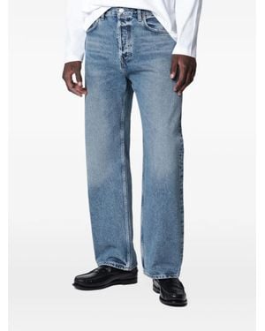 Agolde Straight-Leg-Jeans Mit Ausgewaschenem Effekt - Blau