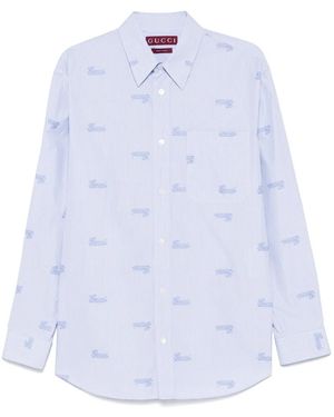 Gucci Striped Shirt - White