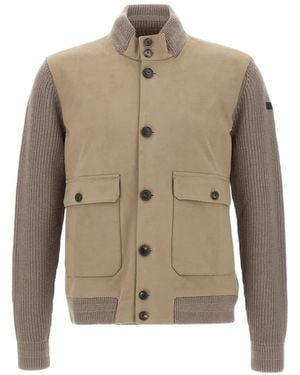 Rrd Nabucco Button-Up Cardigan - Natural