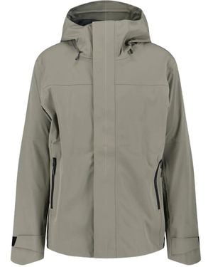 Canada Goose Hooded Zip-Front Jacket - Grey