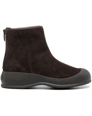 Bally Frei Suede Boots - Black