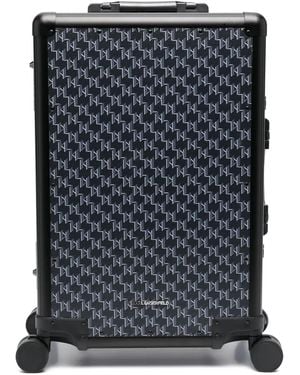 Karl Lagerfeld ロゴ ボストンバッグ - ブラック